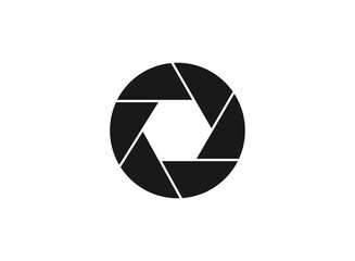 Shutter Icon in trendy flat style isolated on grey background, for your web design, app, logo, UI. Vector illustration.