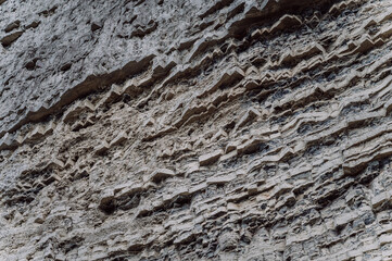 Rocky textured mountains