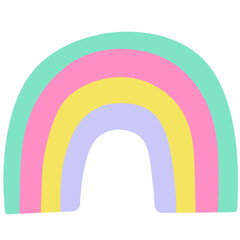 Rainbow Element Illustration