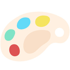 Palette Element Illustration