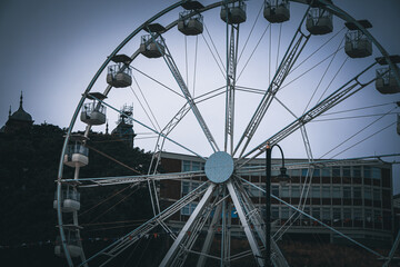 ferris wheel at night