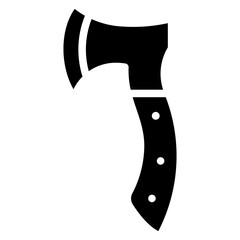 axe glyph icon