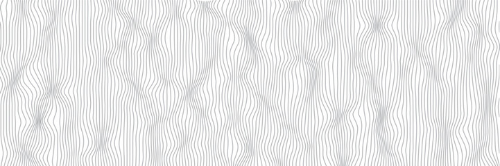 background with abstract gray colored vector wave lines pattern - design element illustration	
