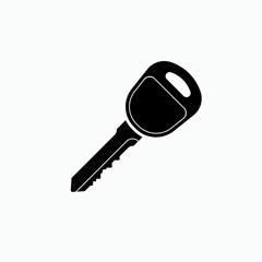 Key Icon. Access or Security Symbol - Vector.     