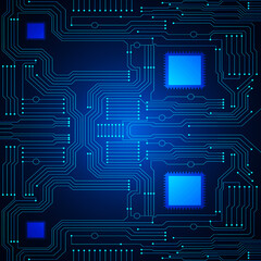 technology background with hi-tech digital data
