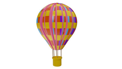 Balloon 3d illustration