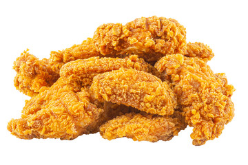 Fried fast food chicken wings © Hihitetlin