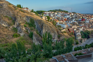 Landscapes of Cuenca. Castille. On a summer morning