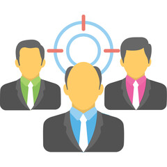Target Audience Vector Icon