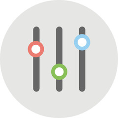 Volume Equalizer Vector Icon