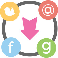 Digital Marketing Vector Icon