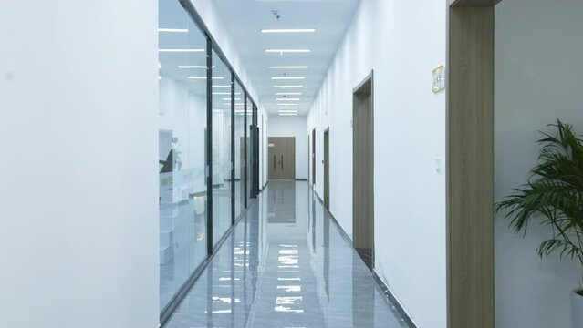 corridor in the office
