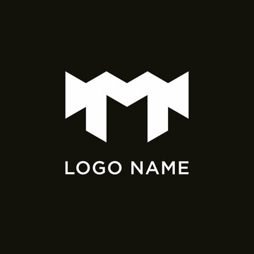 letter  m  logo design