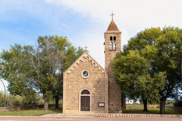 Chiesa di Santa Barbara in Lotzorai n der Provinz Ogliastra auf Sardinien Italien