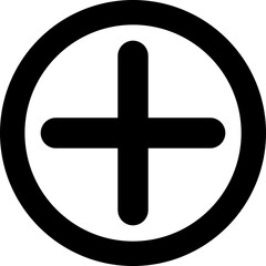 Add Isolated Vector Icon
