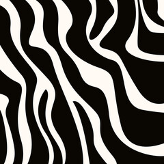 Black and white background - zebra