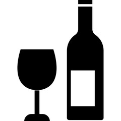 Wine Isolated Vector Icon

