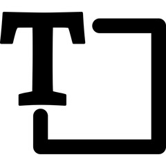 Font text Icon

