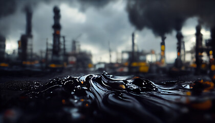Black oil factory