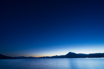 Sunset over the Lake