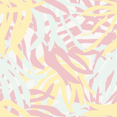 Tropical Leaf Seamless Pattern Design