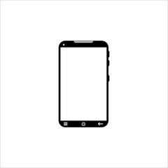 Smartphone android mobile phone icon | sign design