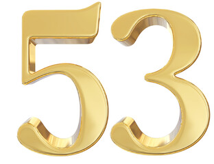 3d golden number 53