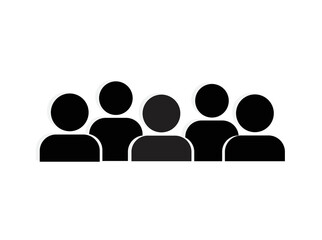 Business hierarchy structure. Team. People