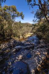 lake in the city of Sao Tome das Letras, State of Minas Gerais, Brazil