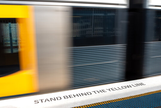 Stand Behind The Yellow Line