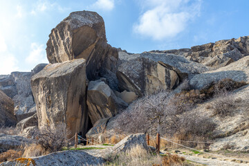 Gobustan (Qobustan) reserve, Azerbaijan