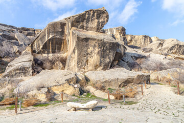 Gobustan (Qobustan) reserve, Azerbaijan