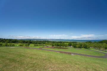 噴火湾パノラマパークからの眺望