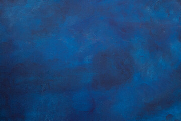 abstract blue paint stained background