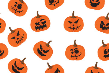 Festive background for Halloween. orange pumpkin