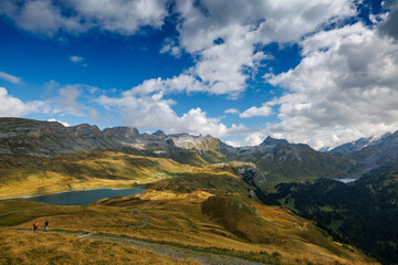 Tannalp and Engstlenalp in the swiss alps