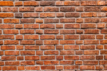 Another Brick in the wall as grunge and construction texture and background. Weathered material surface and Design element