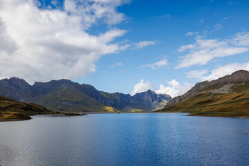 Tannsee in the swiss alps
