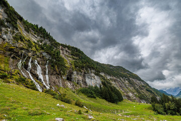 Jungibachfälle Waterfalls in Gental