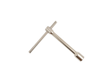 A socket wrench on a transparent background