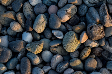 stones on the beach