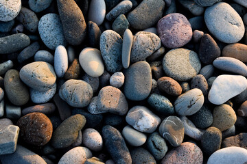 pebbles on the beach