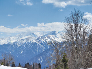 Rocky Mountains. Mountain range.