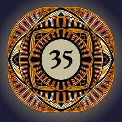 ornamental round ornament