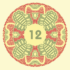 ornamental round ornament