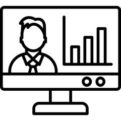 Leader Computer Icon