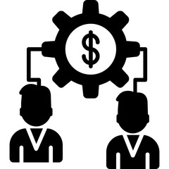 Money Team Connect Icon