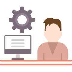 Admin Work Icon