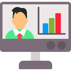 Leader Computer Icon