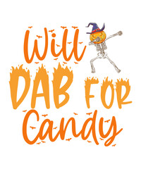 Halloween t shirt, mug design